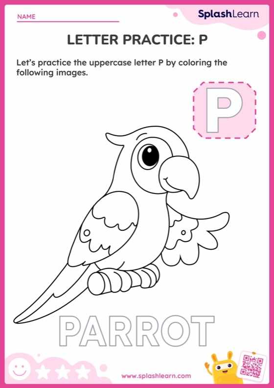 Letter Practice: P - Worksheet