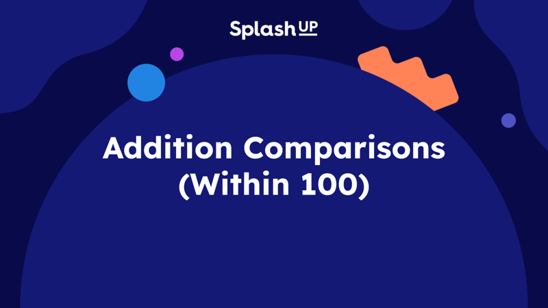 Addition Comparisons (Within 100)