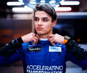 Lando Norris McLaren Formula One racing driver