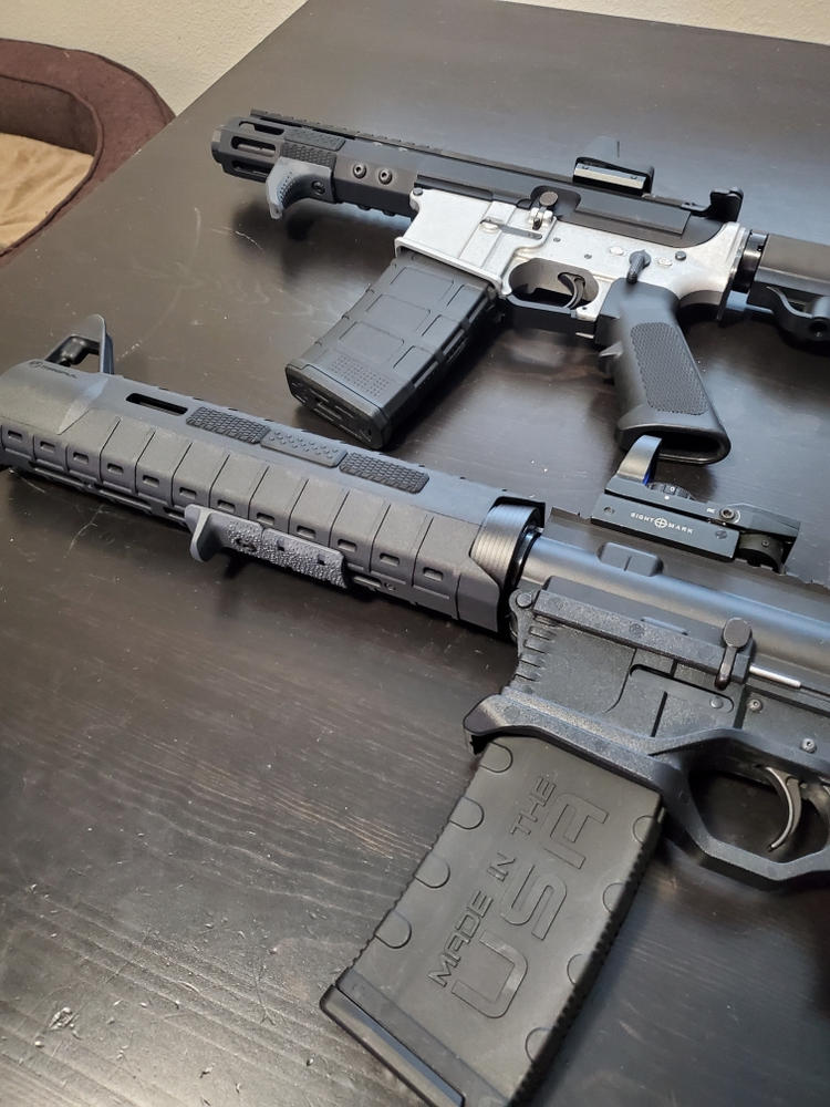 Magpul M-LOK Hand Stop Kit - Grey - Customer Photo From Vicente Sanchez