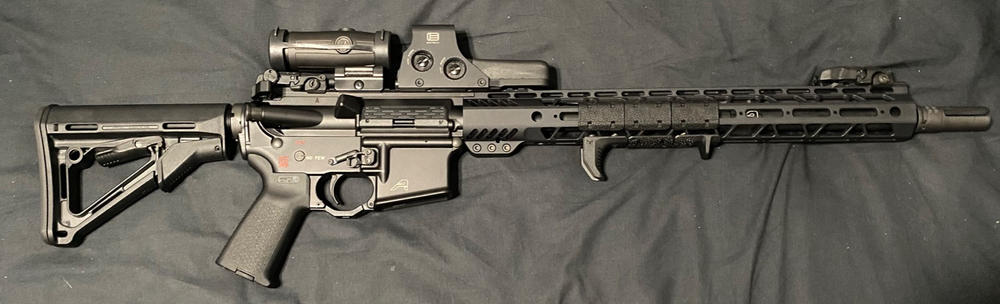 Magpul M-LOK Hand Stop Kit - Black - Black - Customer Photo From Josh Ormeno