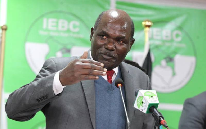 Chebukati, IEBC off the hook in 2022 elections case