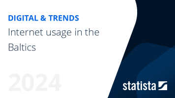 Internet usage in the Baltics