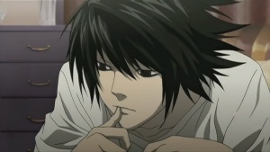 1206546 Lawliet L sky phone Death Note dark hair anime  Rare Gallery  HD Wallpapers