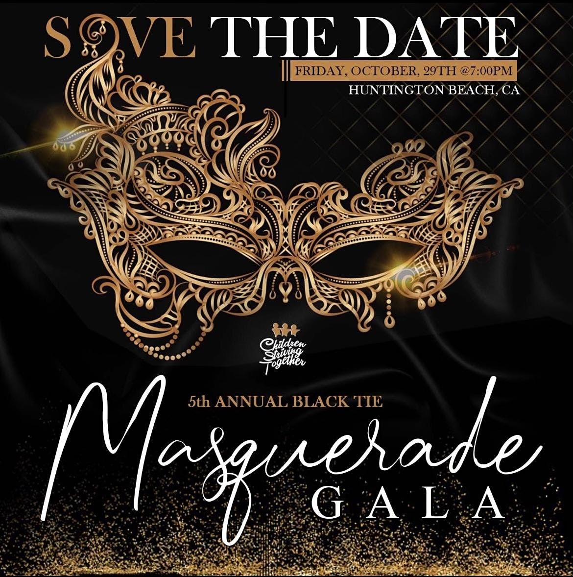 5th Annual Black Tie Masquerade Gala