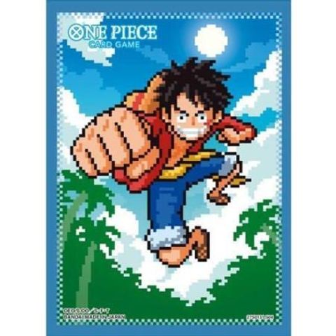 one-piece-card-game-official-card-sleeve-8-luffy-pixelart