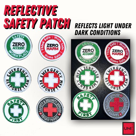 Emergency Response Team Badge ZERO Harm Accident Safety First Safety ...