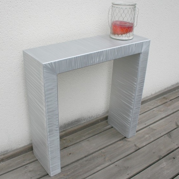 Table aluminium