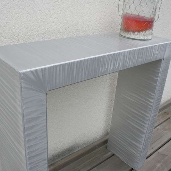 Table aluminium