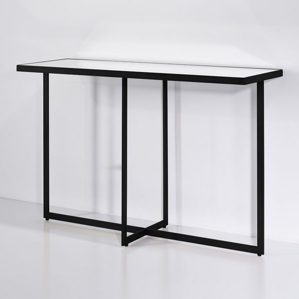 Console plateau miroir