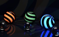 Glowing spheres wallpaper 2560x1440 jpg