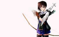 Archer girl reading wallpaper 1920x1080 jpg