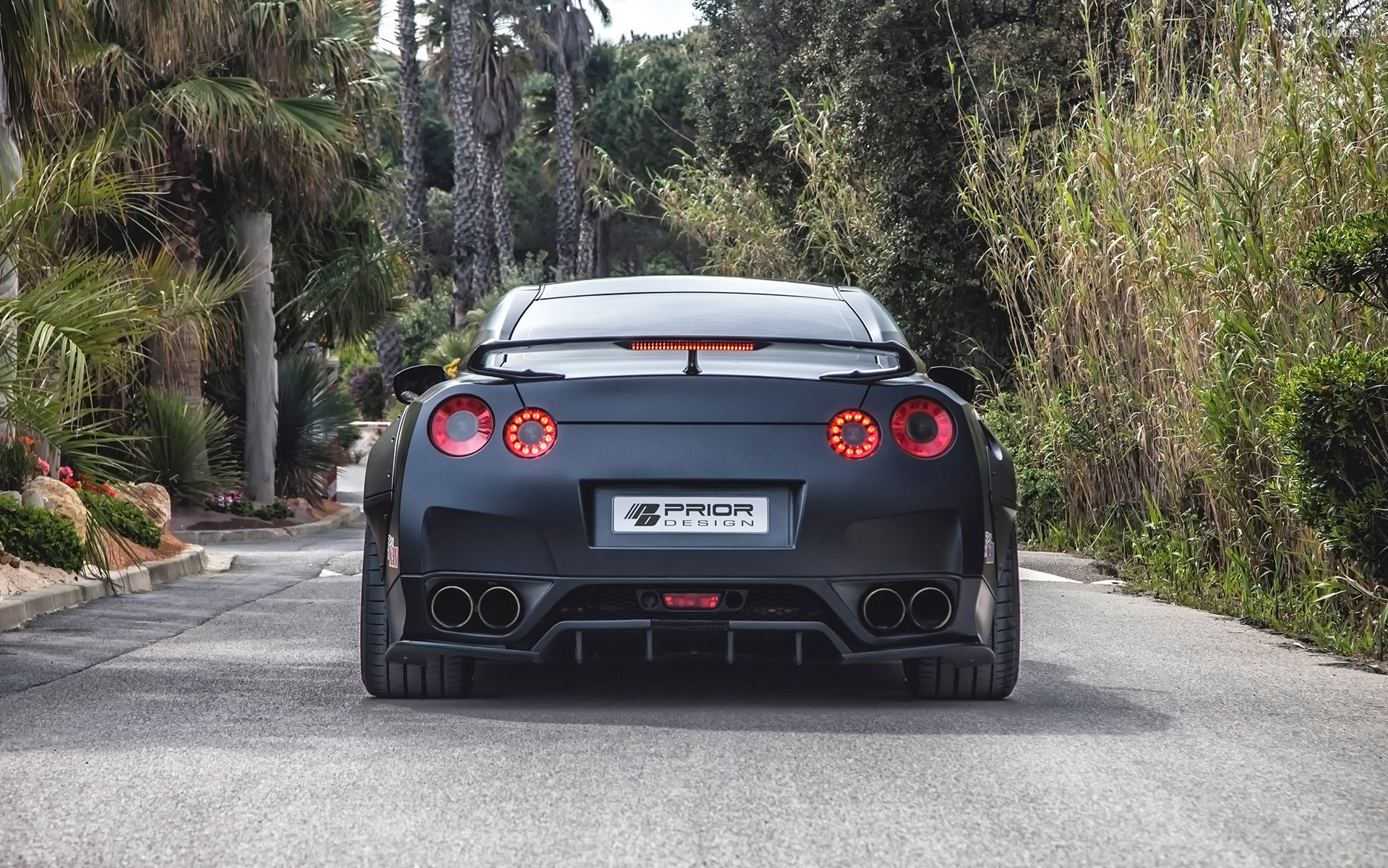 2015 Prior Design Nissan GT-R back view wallpaper - Car wallpapers - #49831