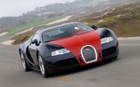 Red and black Bugatti Veyron wallpaper 2880x1800 jpg