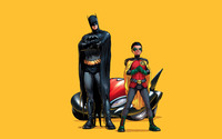 Batman & Robin wallpaper 1920x1200 jpg