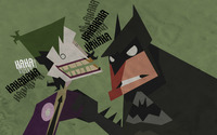 Joker and Batman wallpaper 2880x1800 jpg