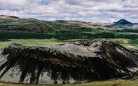 Grabrok crater, Iceland wallpaper 2880x1800 jpg