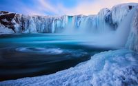 Waterfall in Iceland wallpaper 1920x1200 jpg