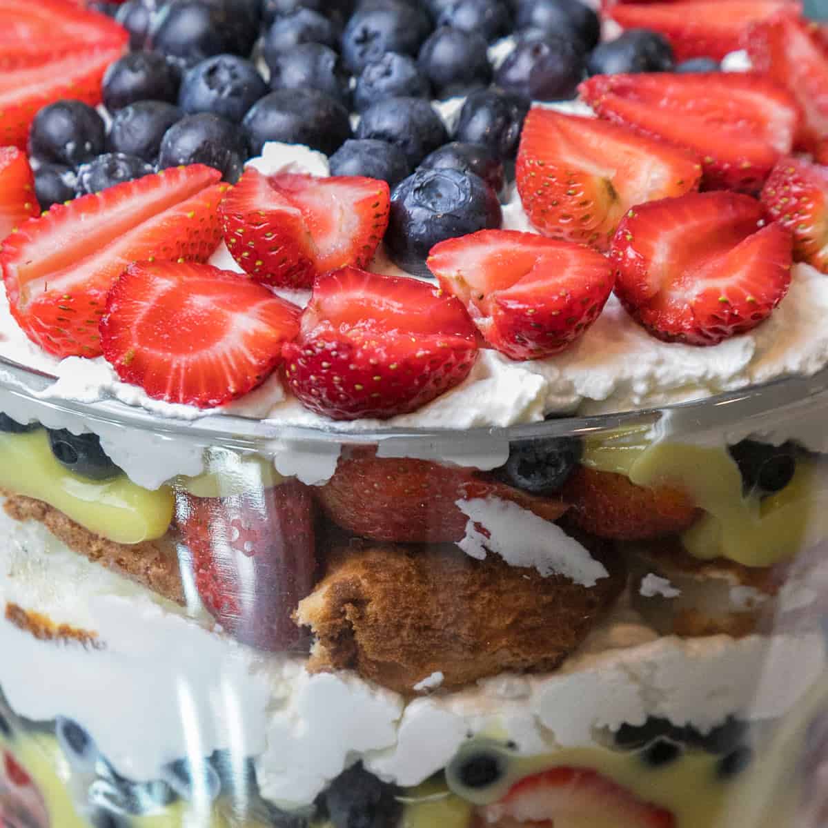 Patriotic 4th of July Trifle Dessert