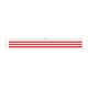 Red & White Stripes Straight Border Trim Alternate Image SIZE