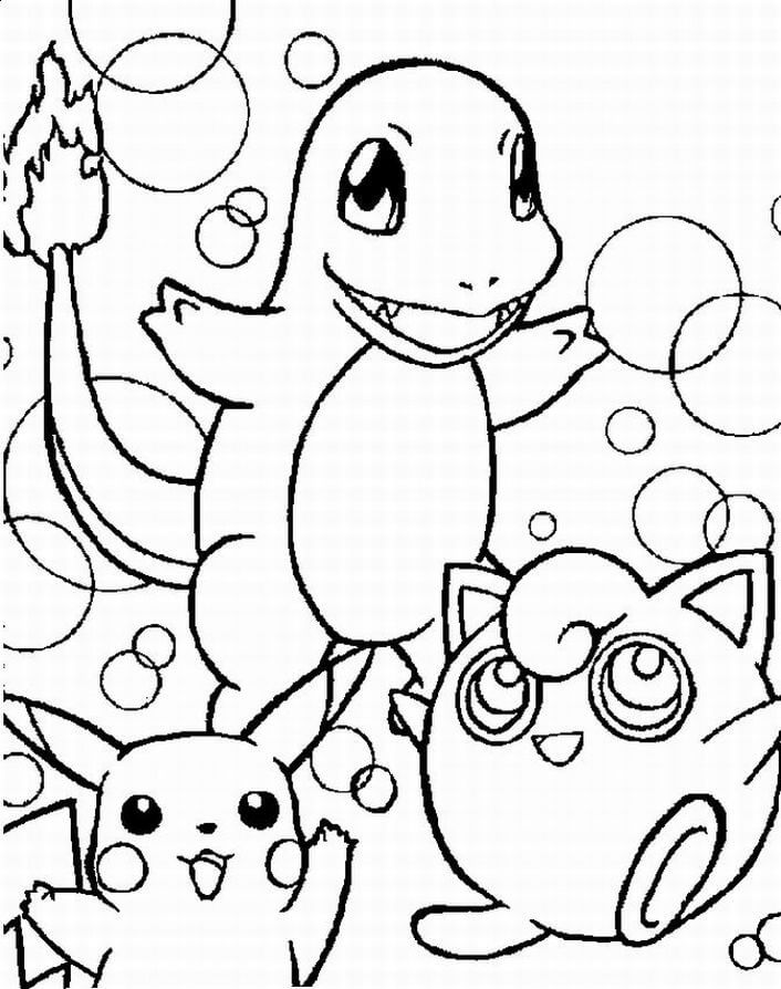 best Pokemon Coloring Pages