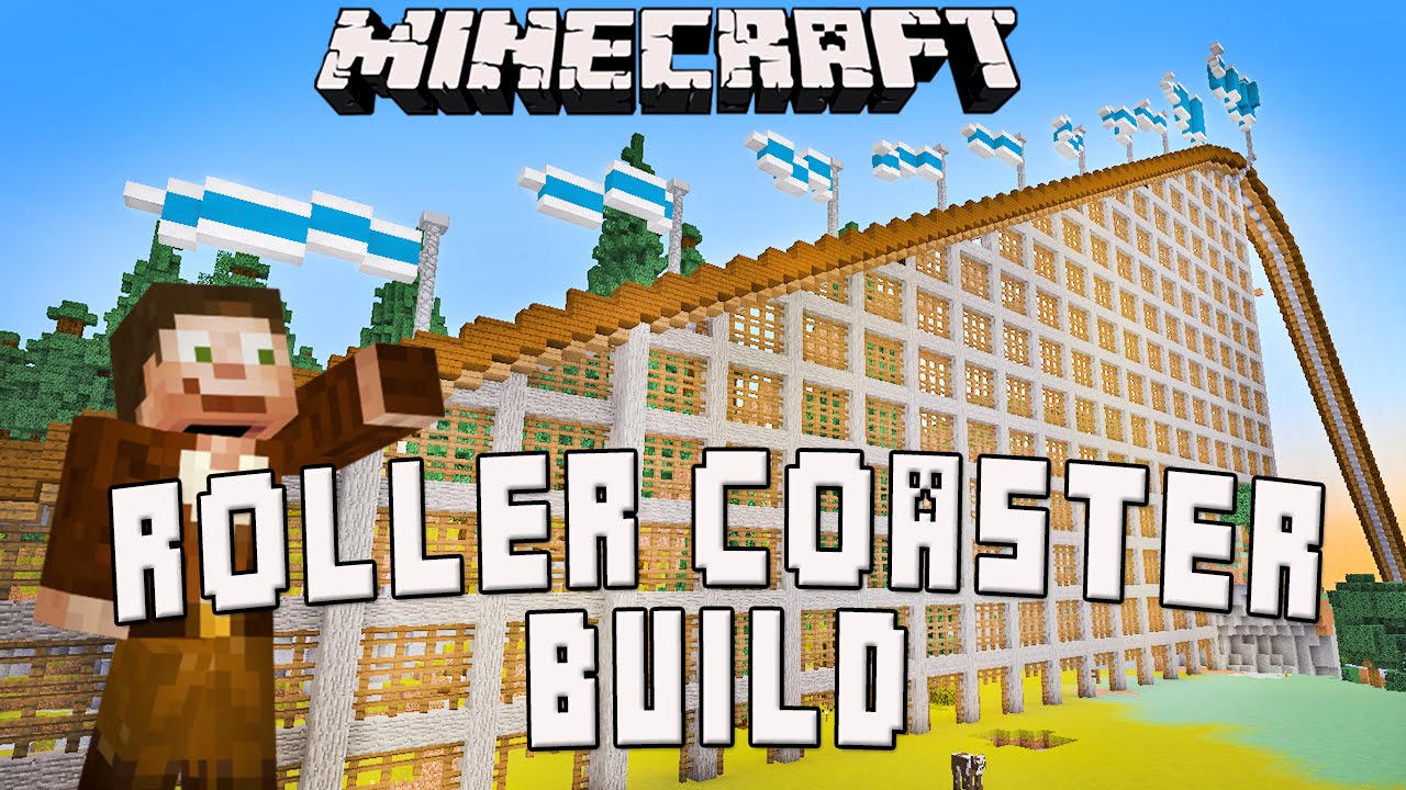 Tues: Create Your Own Theme Park Roller Coaster with Minecraft (Grade 3-8)