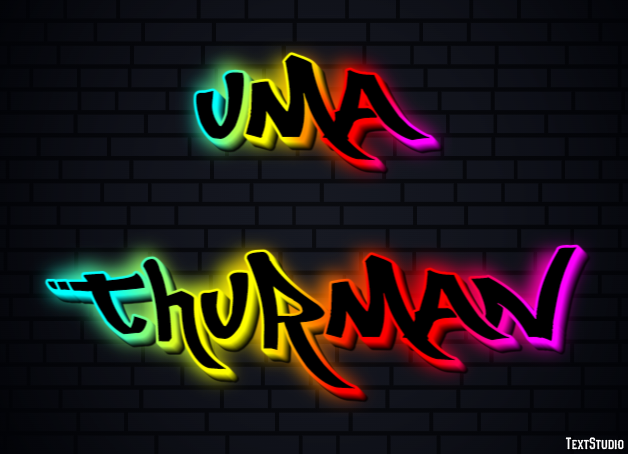 Uma Thurman Text Effect and Logo Design Celebrity