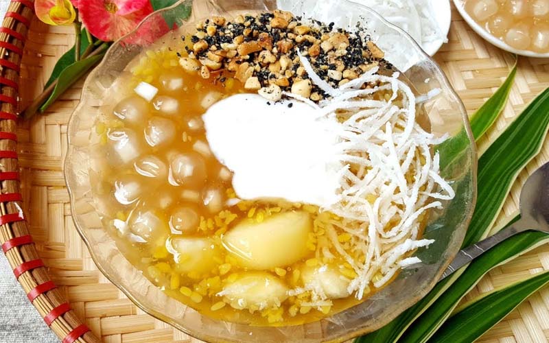 Chè sắn nước cốt dừa