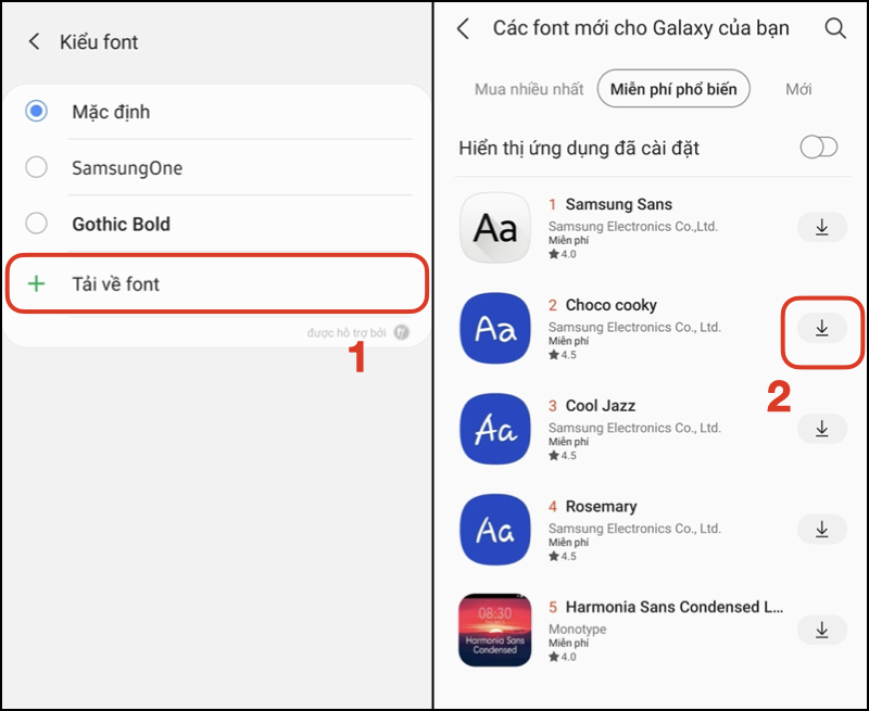 Hướng dẫn cách thay đổi font chữ điện thoại Android cực dễ dàng ...