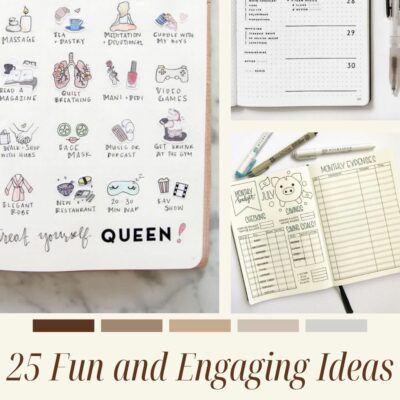 25 Fun and Engaging Ideas For Empty Notebooks