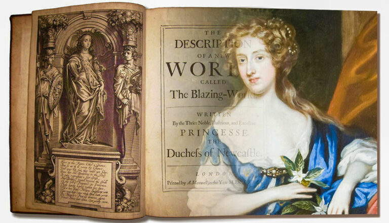 margaret cavendish portrait blazing world book