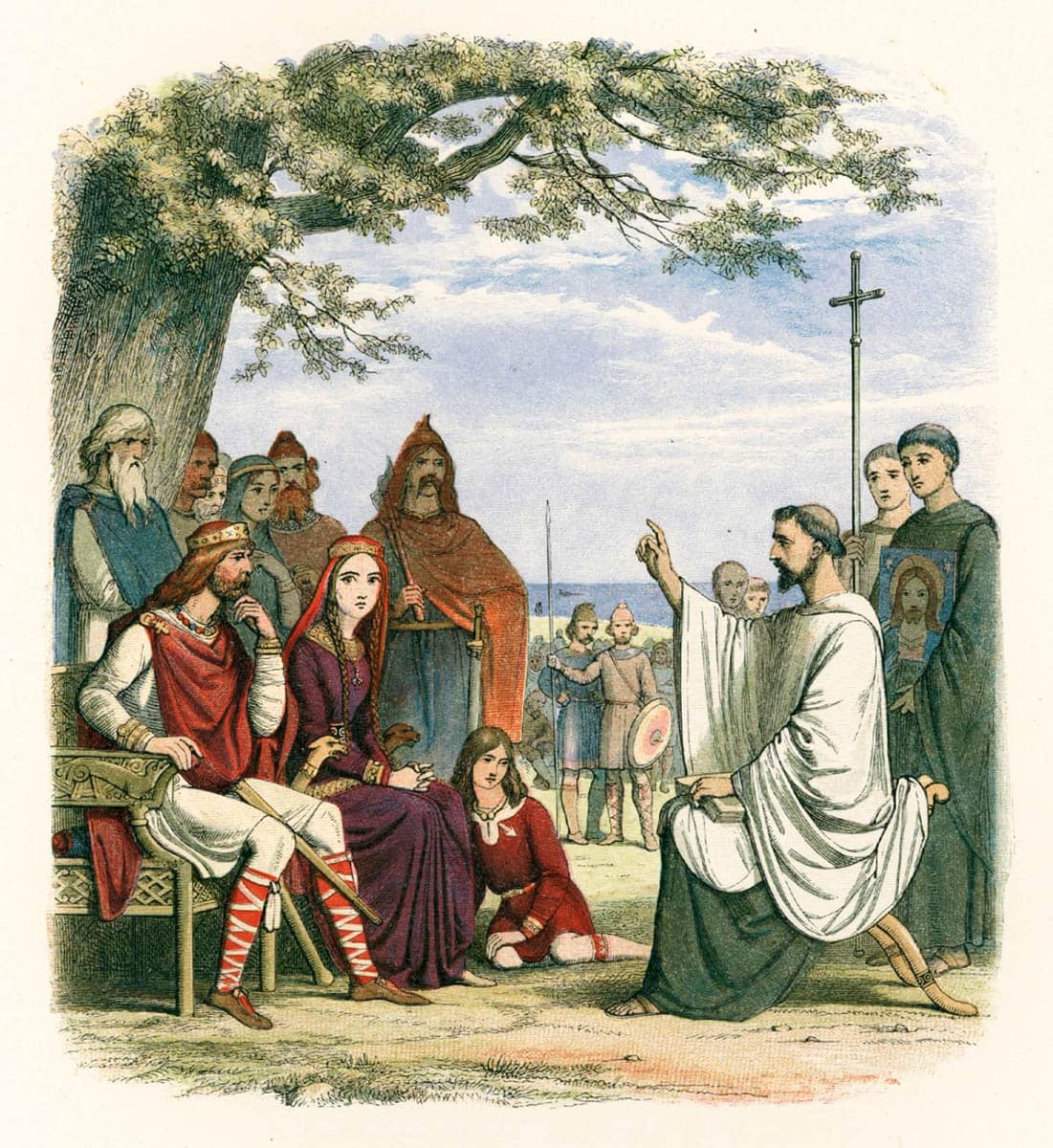 augustine preaching aethelberht