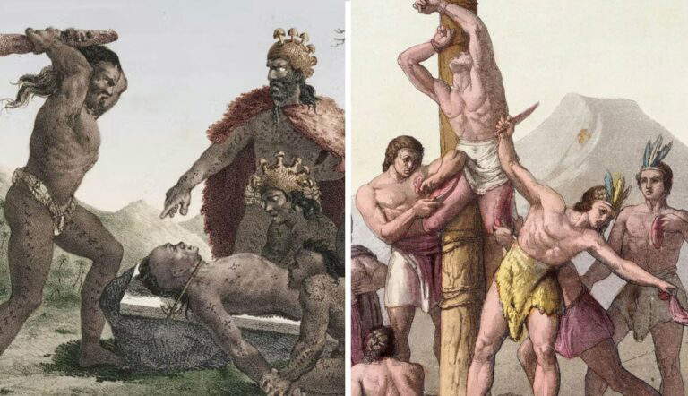 depictions of human sacrifice in history