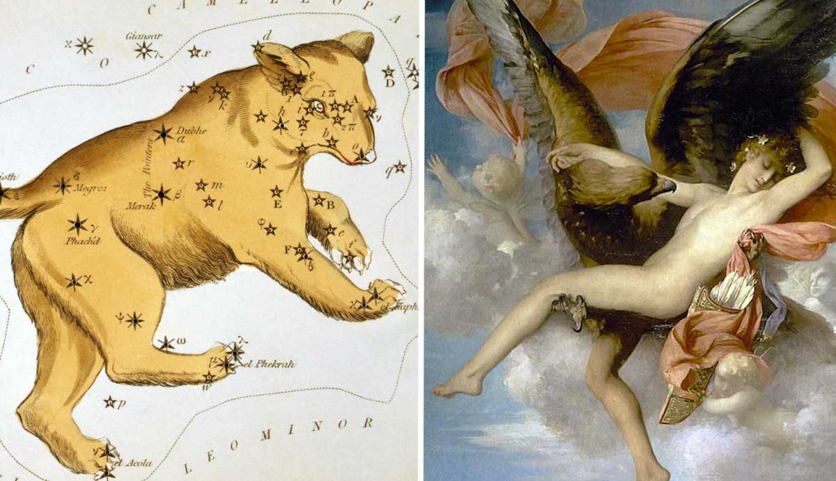 mythology behind famous constellations