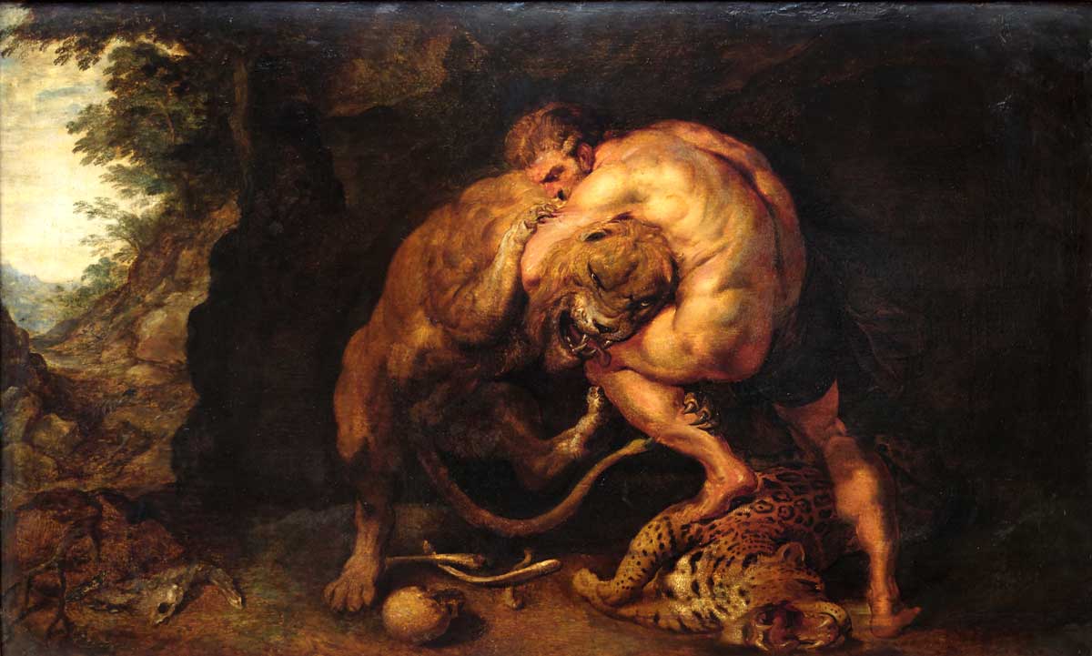 nemean lion rubens greek mythology