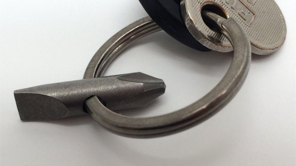 Titanium Pocket Bit - keychain tool