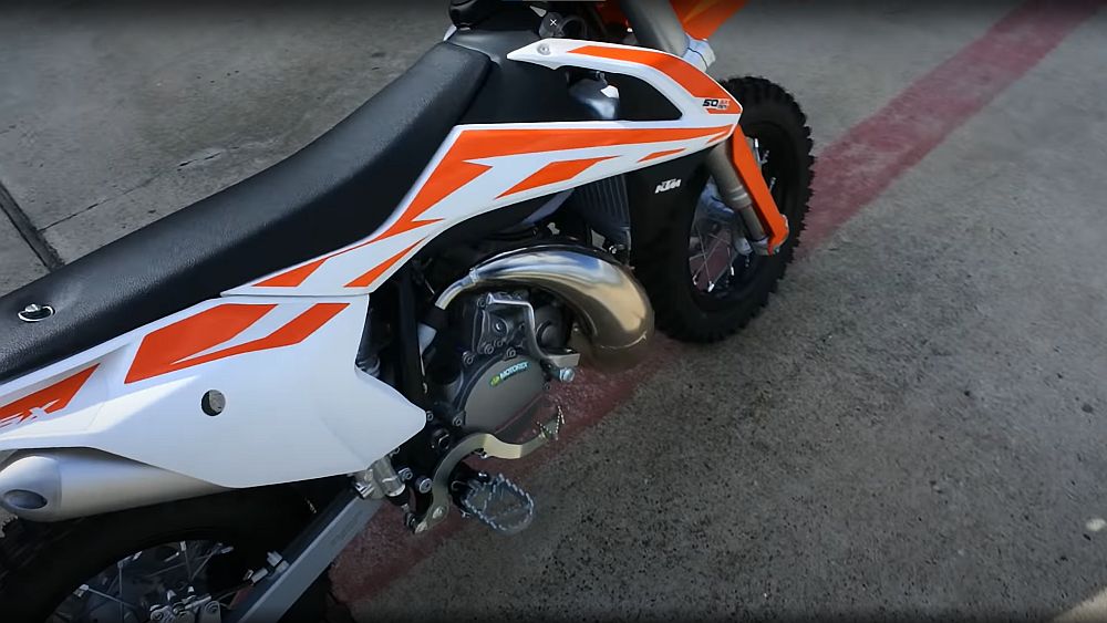 Best race dirt bike for kids - KTM SX50 Mini