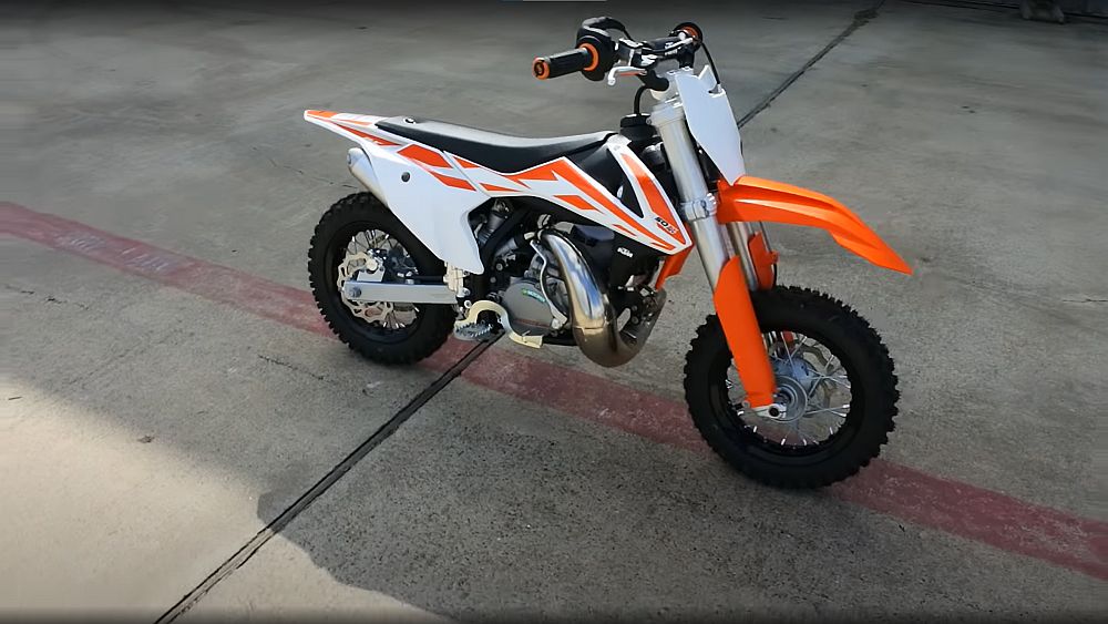 KTM SX50 Mini - best race dirt bike for kids