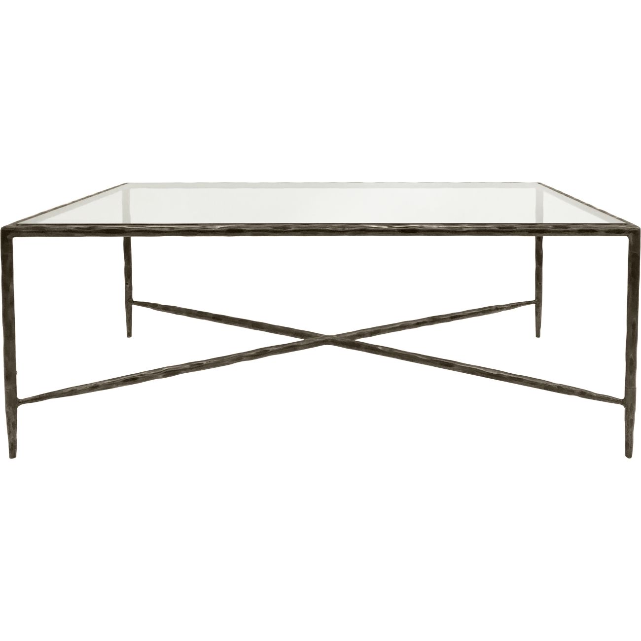 Rectangular Wood Coffee Table With Glass Top : Stad Rectangle Glass ...