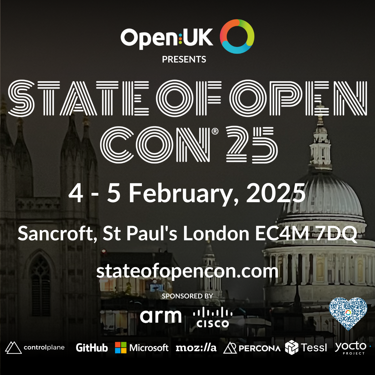 Event Poster Image for State of Open Con 25