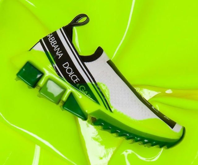 D&G Melted Slime Soles Sneakers