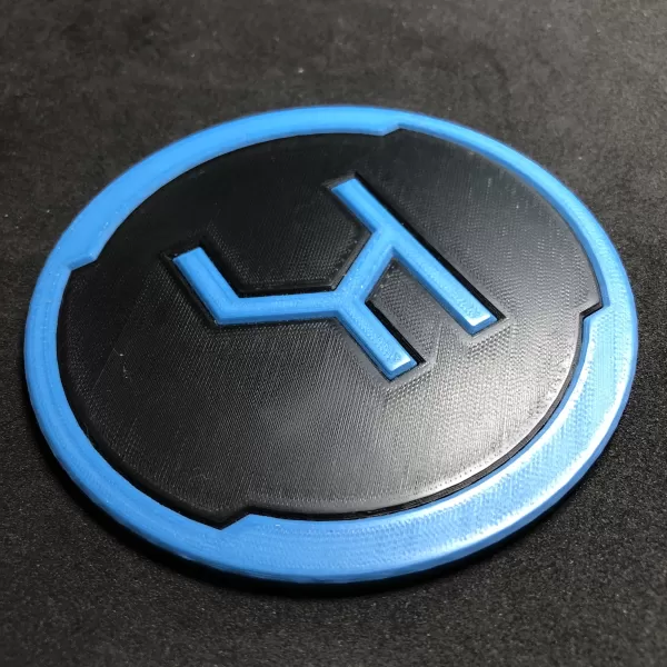 Halo Offensive Bias Logo Coaster - Model preview 4