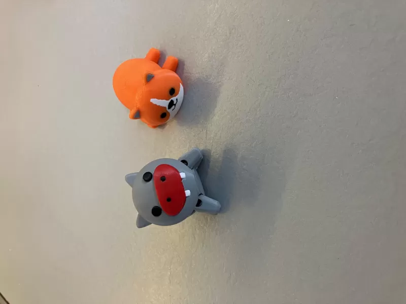 HIPPO FLEXIBLE KEY RING - Model preview 1