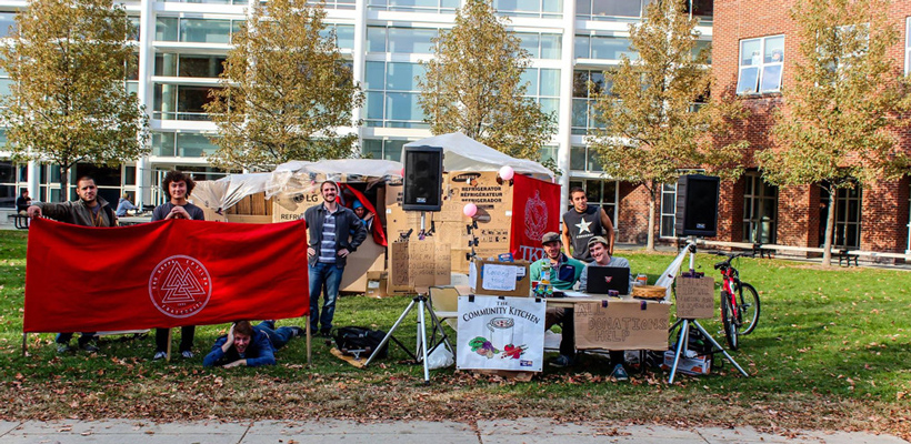 Keene State Tekes Raise Awareness for Homelessness