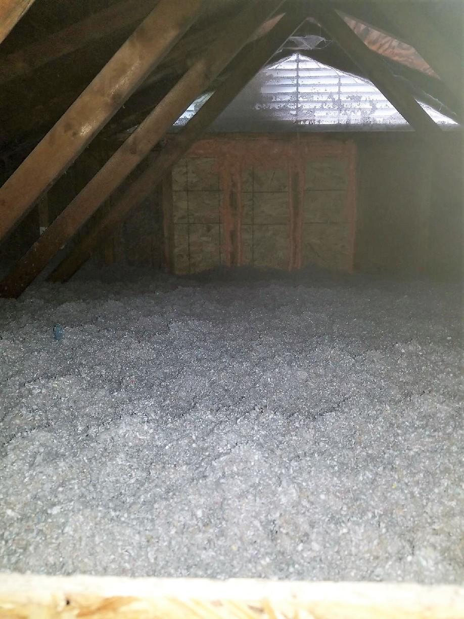 Attic & Garage Ceiling Insulation in Linden, VA - TruSoft Cellulose ...