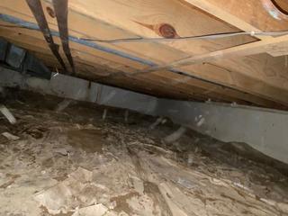 Humidity and Moisture in a Crawl Space in Mt. Carmel, IL