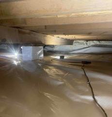 Water Vapor in the Crawl Space in Owensville, IN