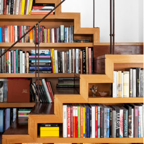 Zig Zag Book Staircase