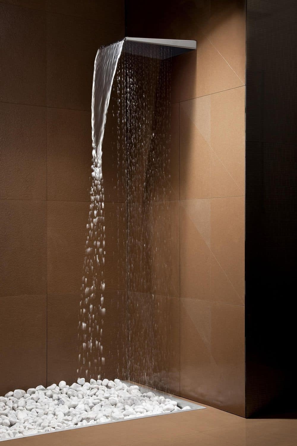 rain shower head waterfall combo arethusa tender