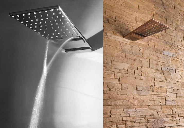 rain showerhead with waterfall and chromotherapy sharp tender 2